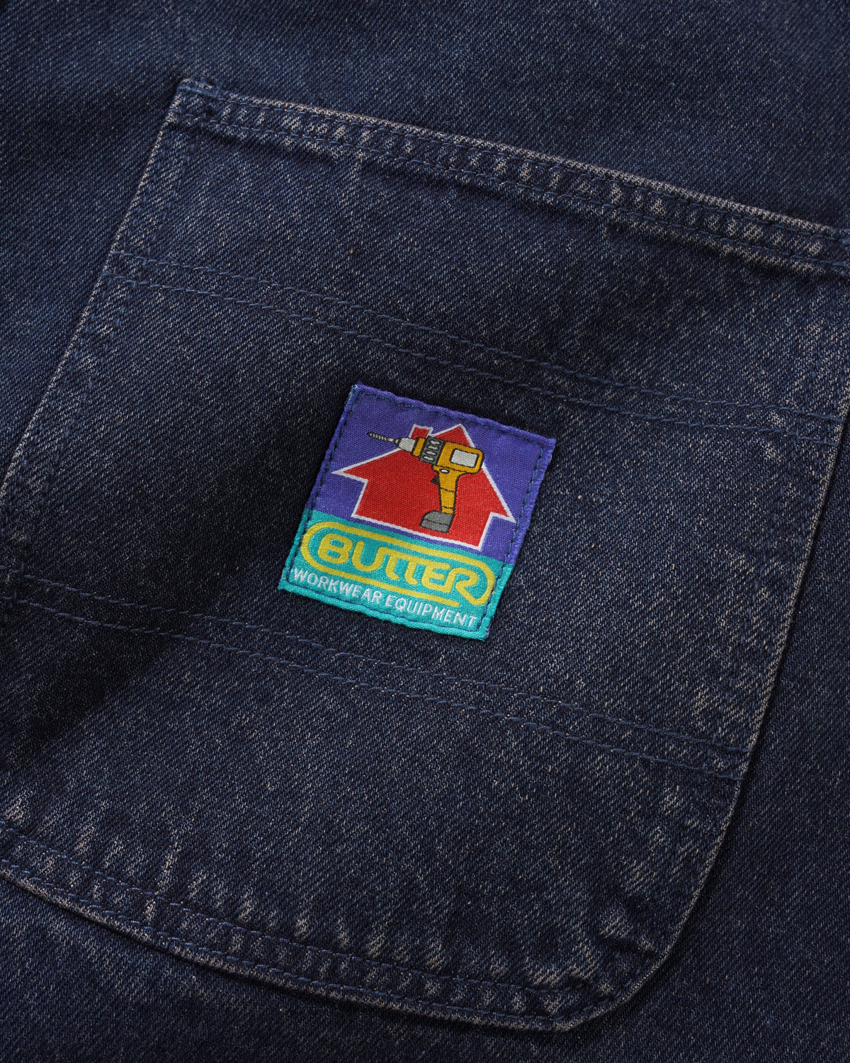 Butter Work Pants Distressed Tinted Indigo - Venue Skateboards