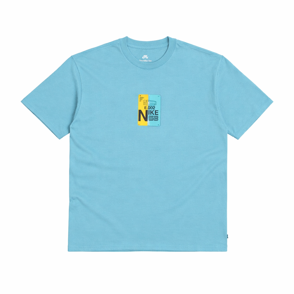 Nike SB Bus Pass T-Shirt Denim Turquoise - Venue Skateboards