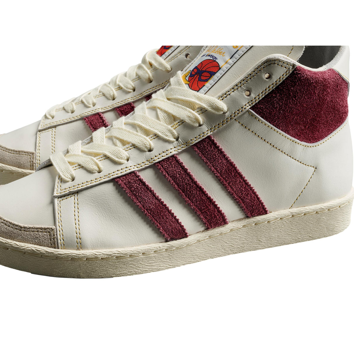 Adidas Jabbar Hi X Mark Gonzales Chalk White/Shadow Red/Alumina - Venue Skateboards
