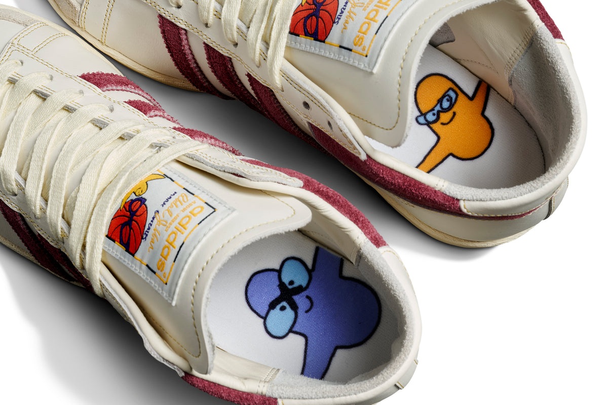 Adidas Jabbar Hi X Mark Gonzales Chalk White/Shadow Red/Alumina - Venue Skateboards