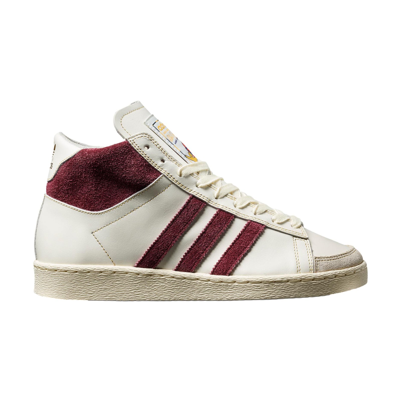 Adidas Jabbar Hi X Mark Gonzales Chalk White/Shadow Red/Alumina - Venue Skateboards