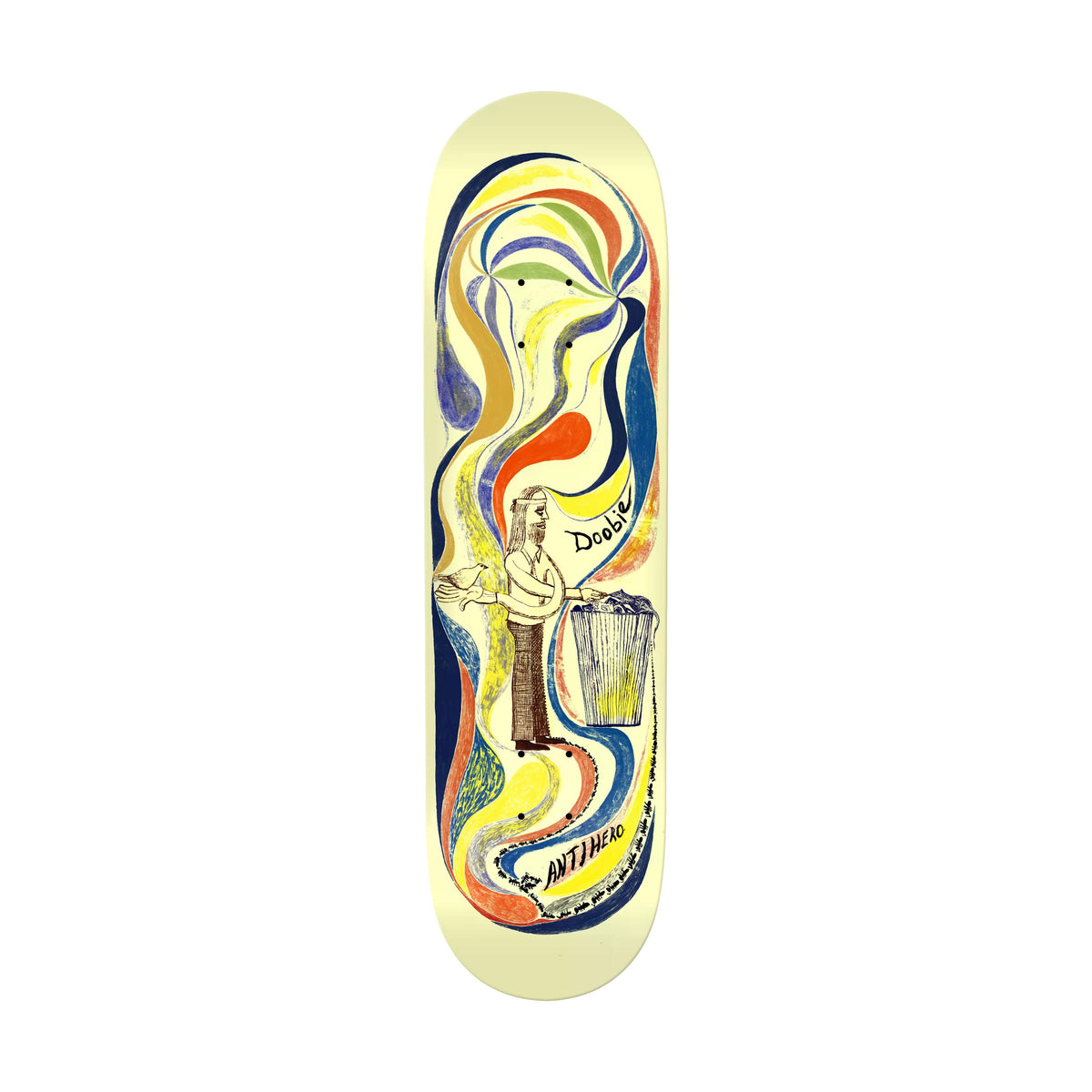 Anti Hero Doobie Expressions 8.75" Deck - Venue Skateboards