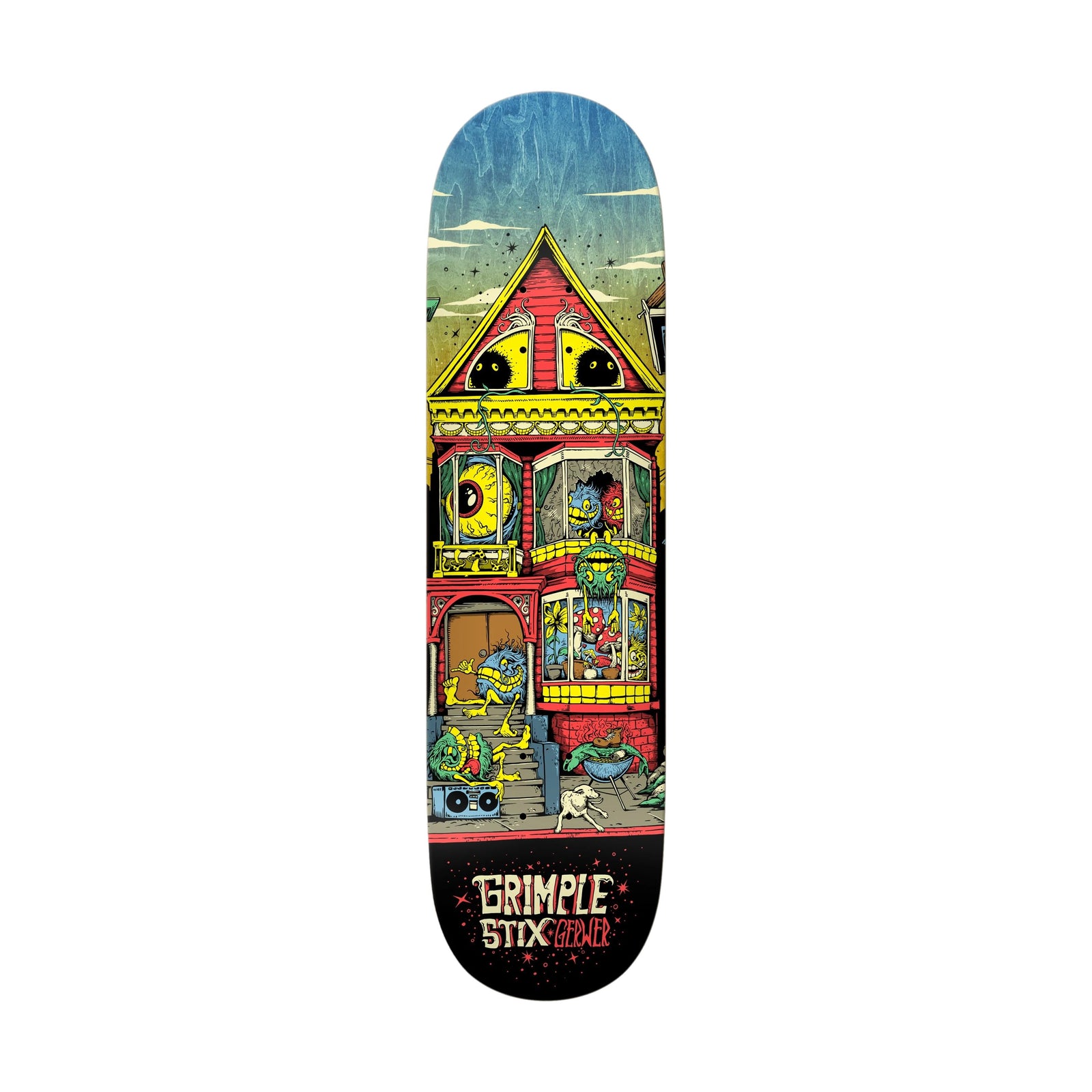 Anti Hero Grimple Stix Gerwer Victorians 8.25" Deck - Venue Skateboards