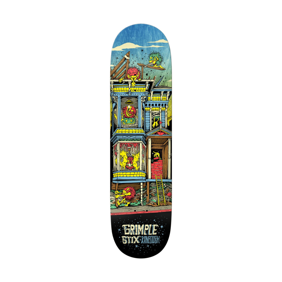 Anti Hero Grimple Stix Kanfoush Victorian 8.75" Deck - Venue Skateboards