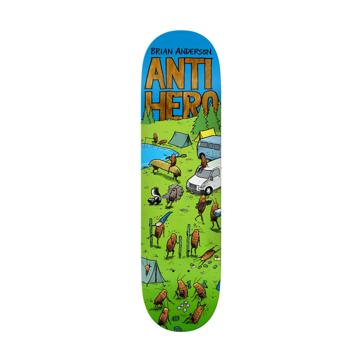 Anti Hero BA Roached Out II 8.5" Deck - Venue Skateboards