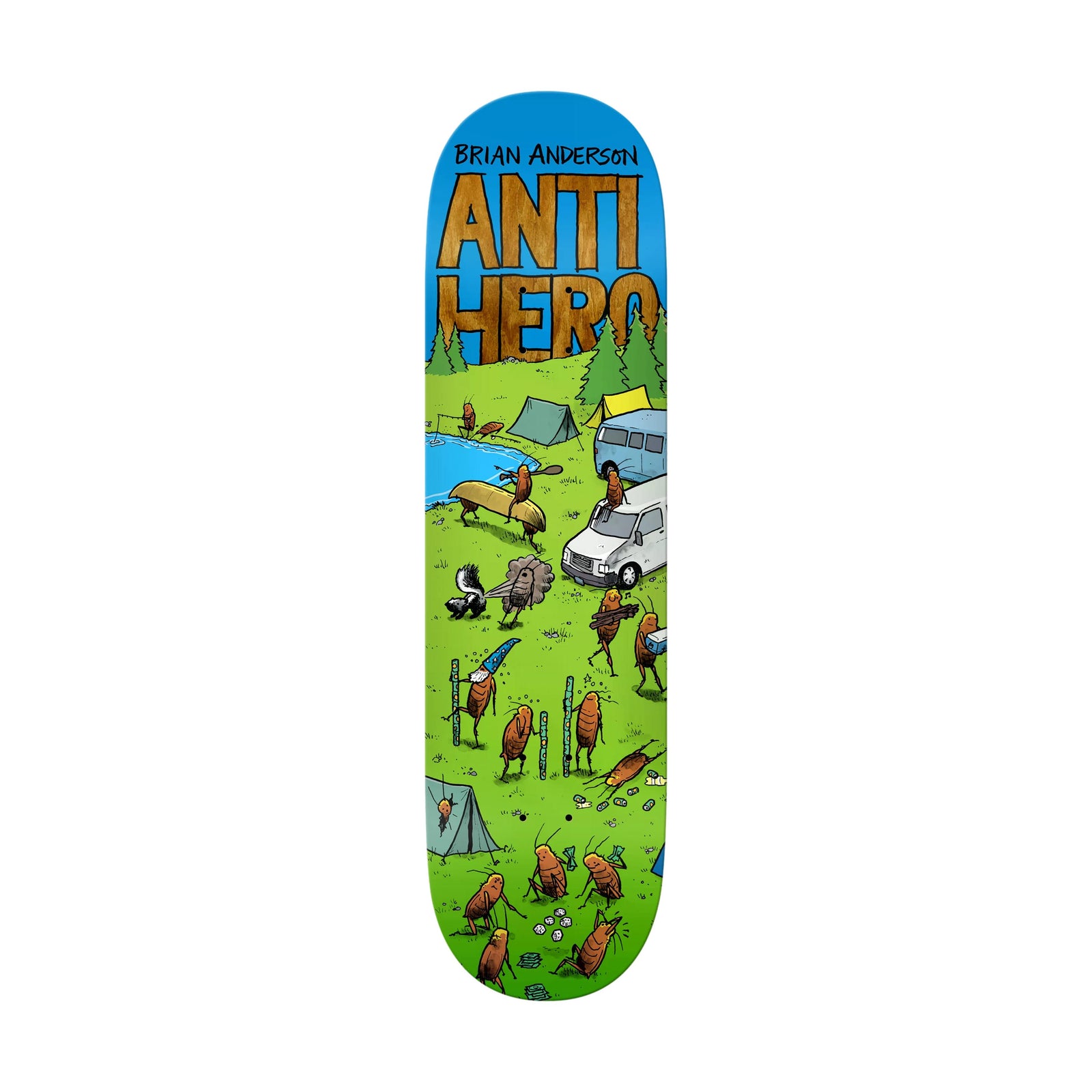 Anti Hero BA Roached Out II 8.5" Deck - Venue Skateboards