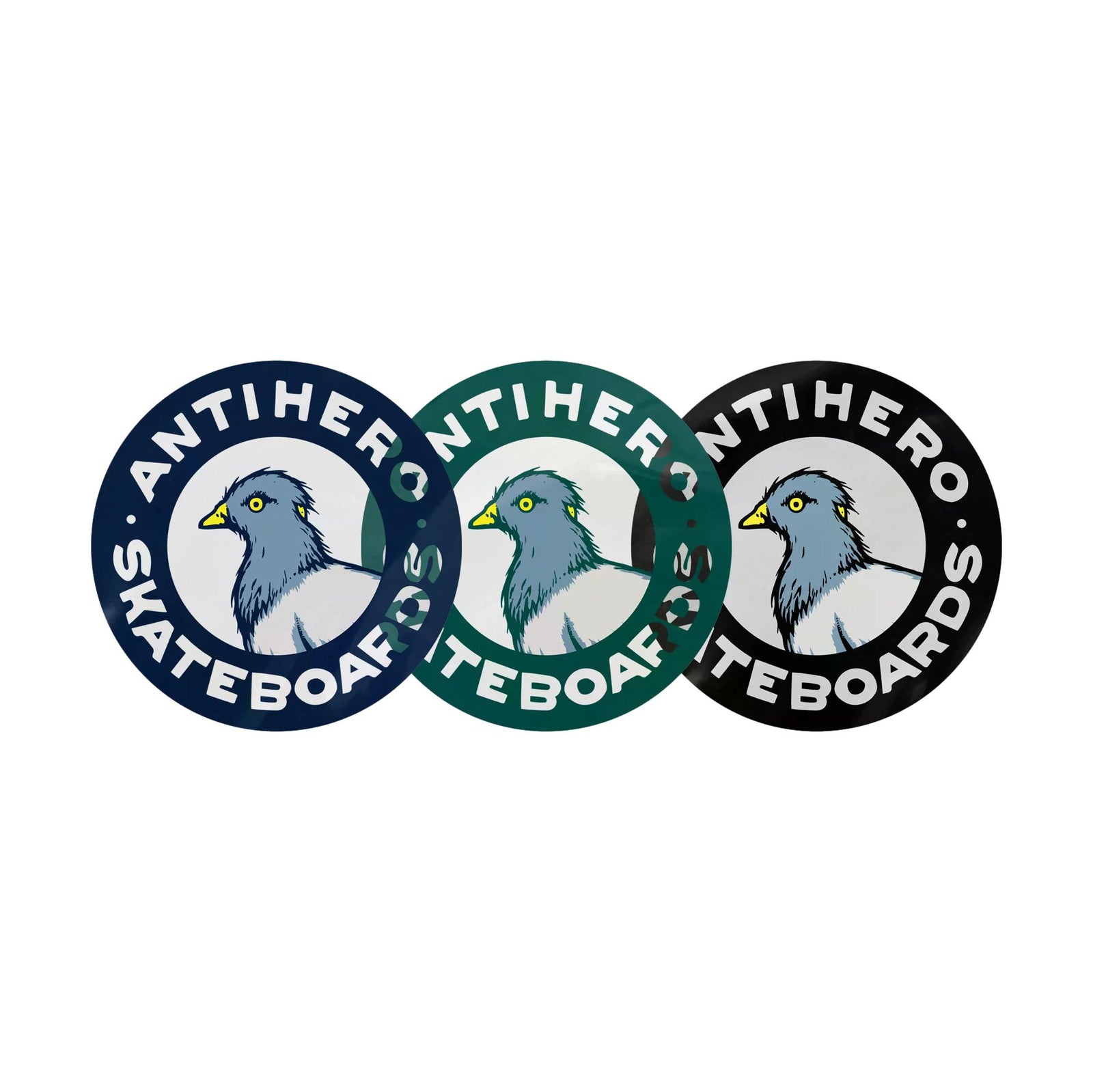 Anti Hero Pigeon Round Medium Sticker - Venue Skateboards