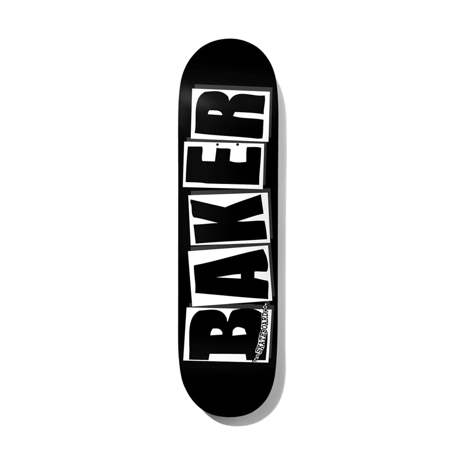 Baker Brand Logo 8.0 Deck Blk/Wht - Venue Skateboards
