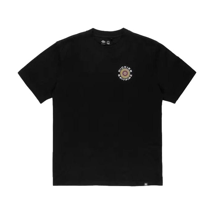 Dickies x Spitfire SS Graphic Tee Black - Venue Skateboards