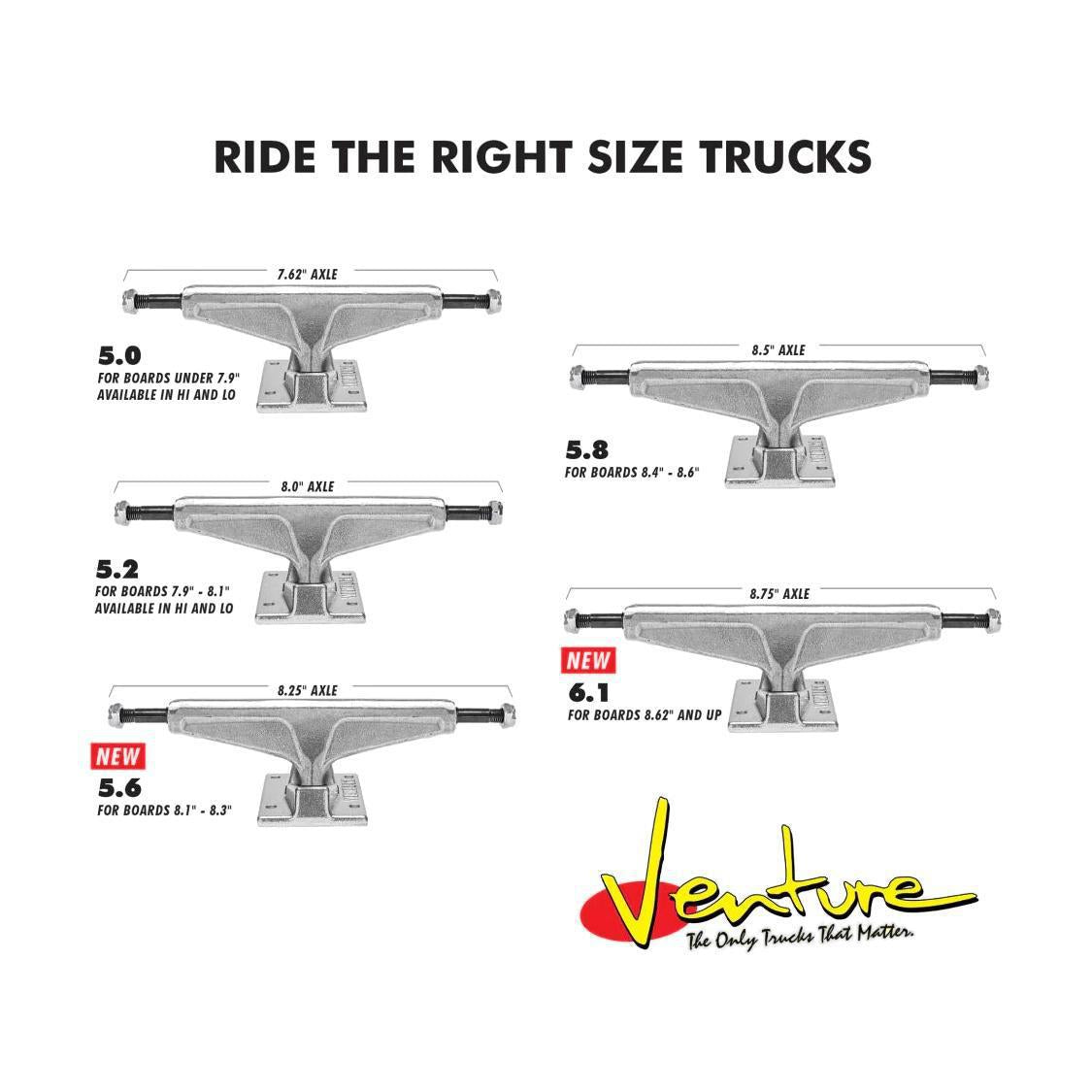 Venture Team Legion 5.0H Trucks