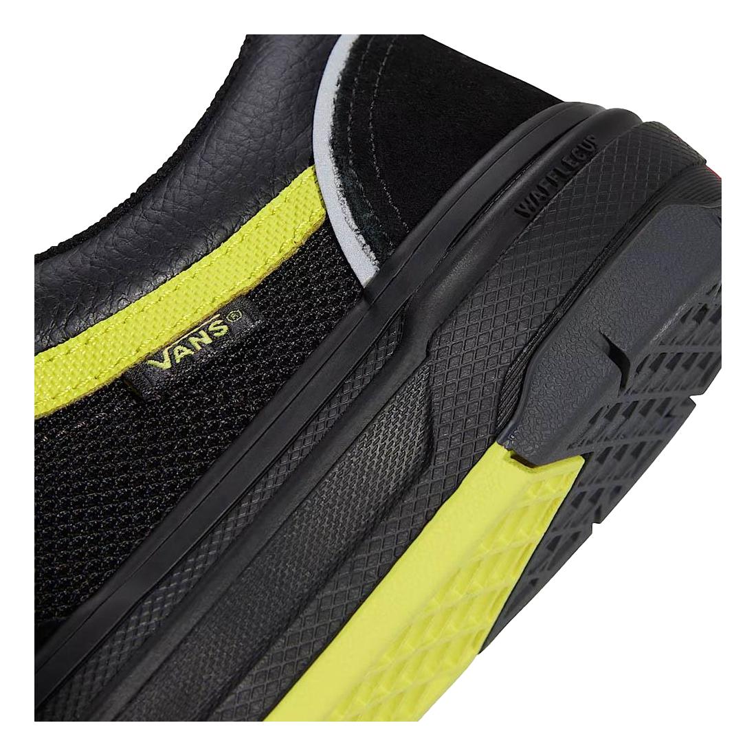 Vans Old Skool Wafflecup Reflective Black Lime - Venue Skateboards
