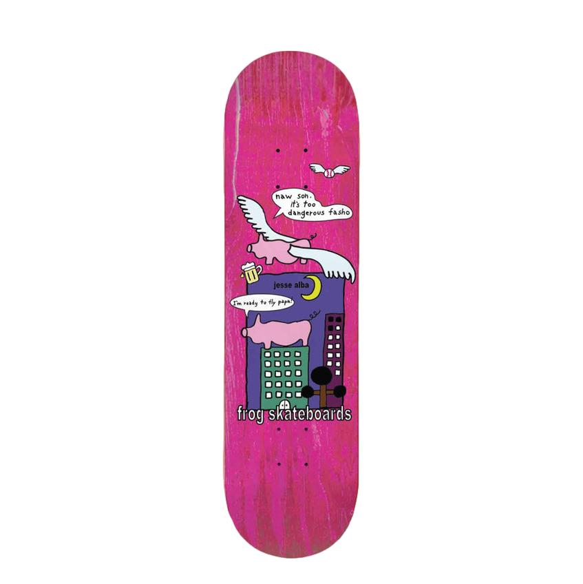 Frog Jesse Alba Papa Knows Best 8.38' Deck - Venue Skateboards