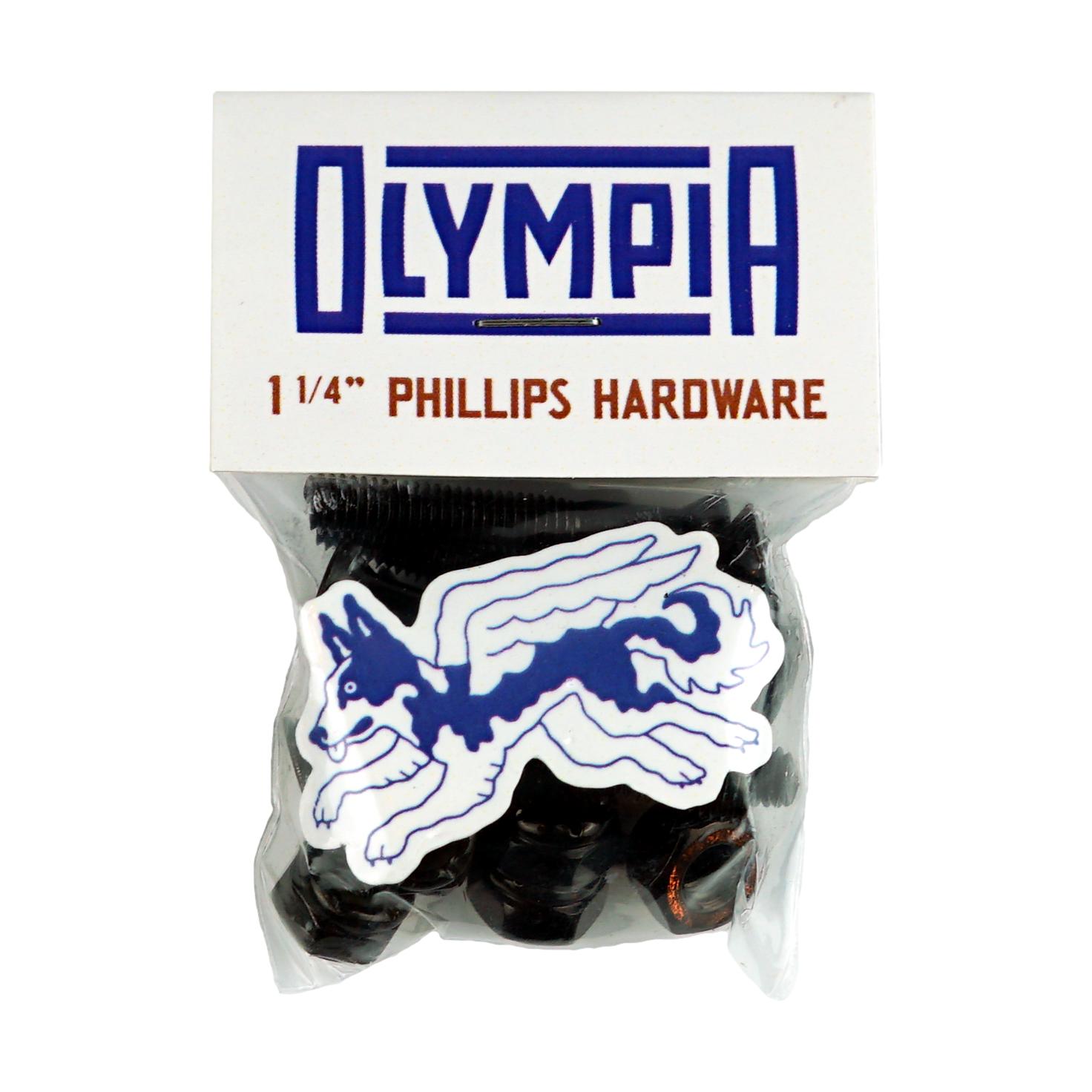 Olympia Supply 1 1/4" Phillips Hardware - Venue Skateboards