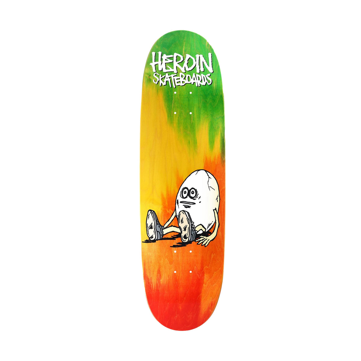 Heroin Rainbow Egg Deck 9.125&quot;