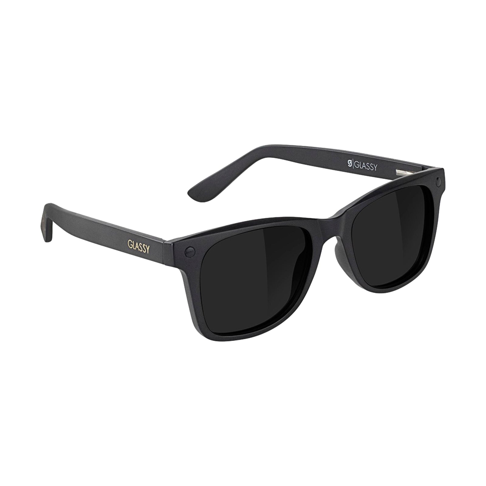 Glassy Harper Plus Polarized Matte Blackout - Venue Skateboards