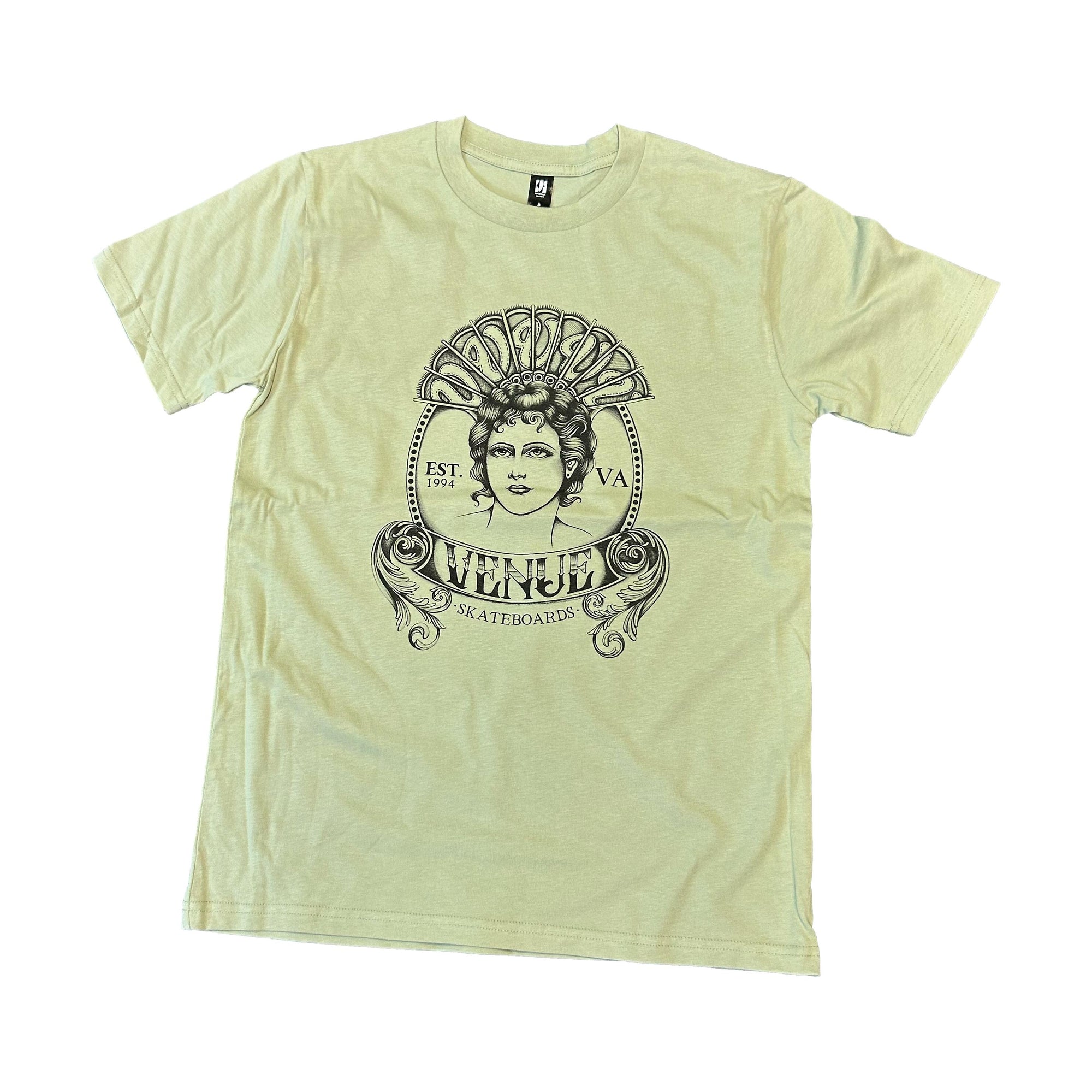 Venue 30 Year T-Shirt Pistachio - Venue Skateboards