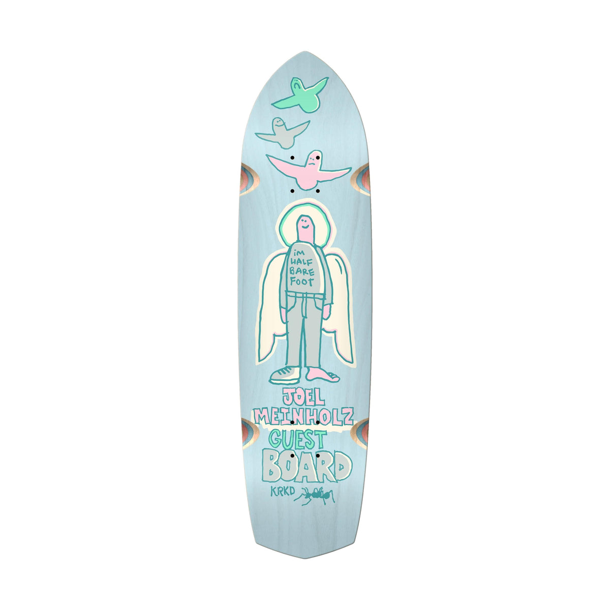Krooked Joel Meinholz Guest Pro Zig Zagger 8.62&quot; Deck - Venue Skateboards