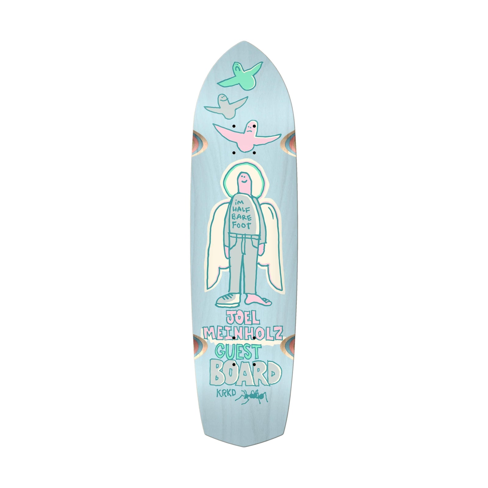 Krooked Joel Meinholz Guest Pro Zig Zagger 8.62" Deck - Venue Skateboards