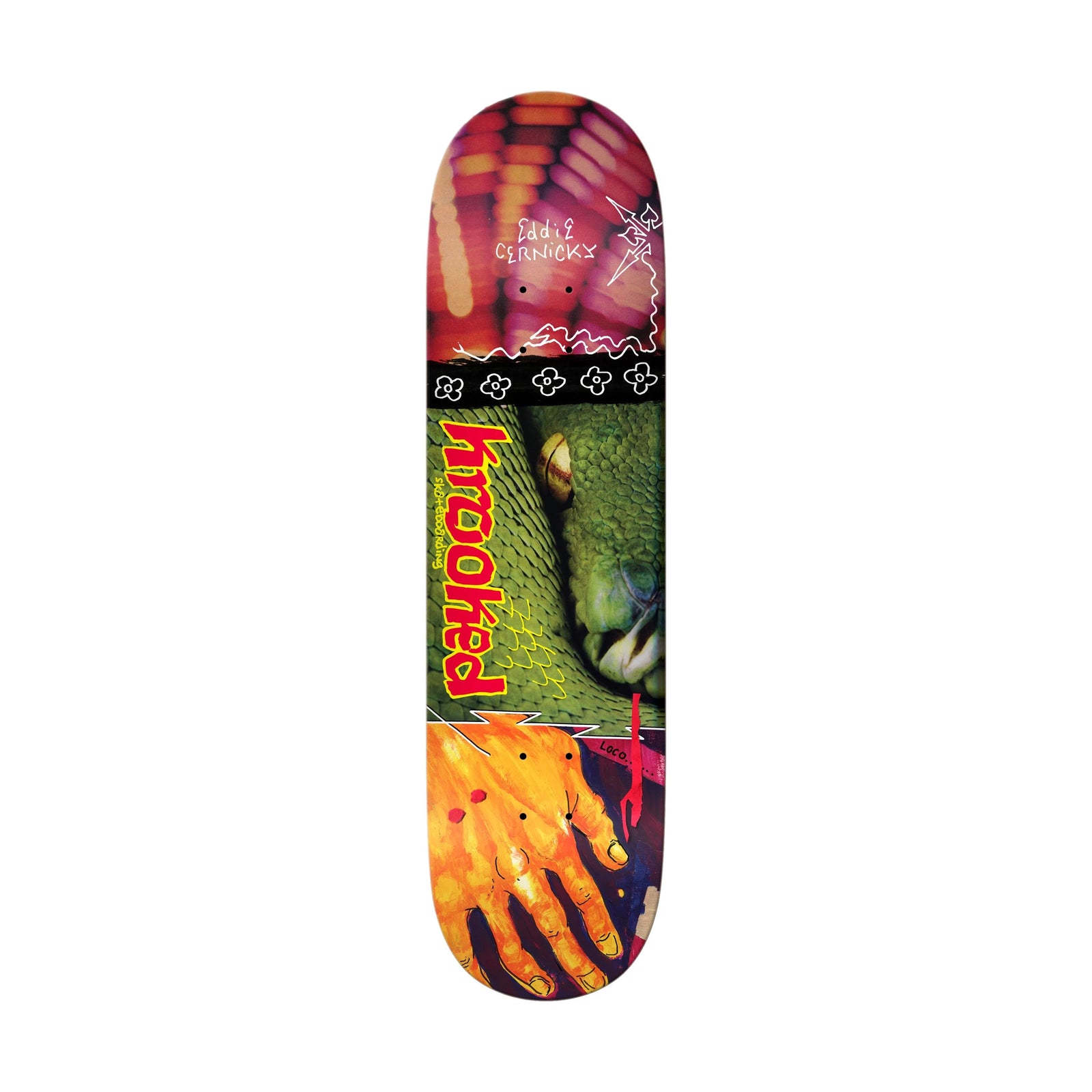 Krooked Cernicky Snake Bite 8.38" Deck - Venue Skateboards