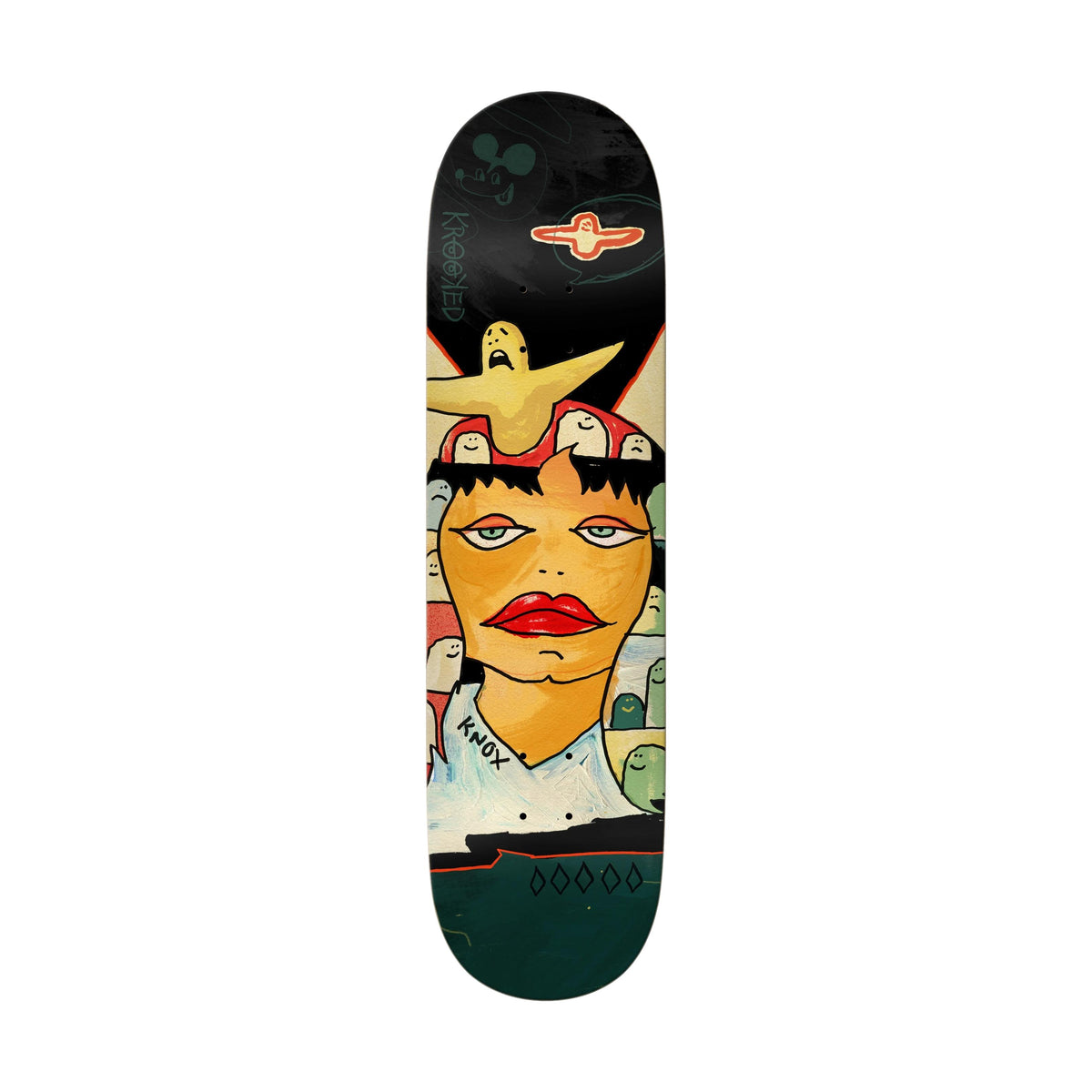 Krooked Knox 3 Star 8.25&quot; Deck - Venue Skateboards