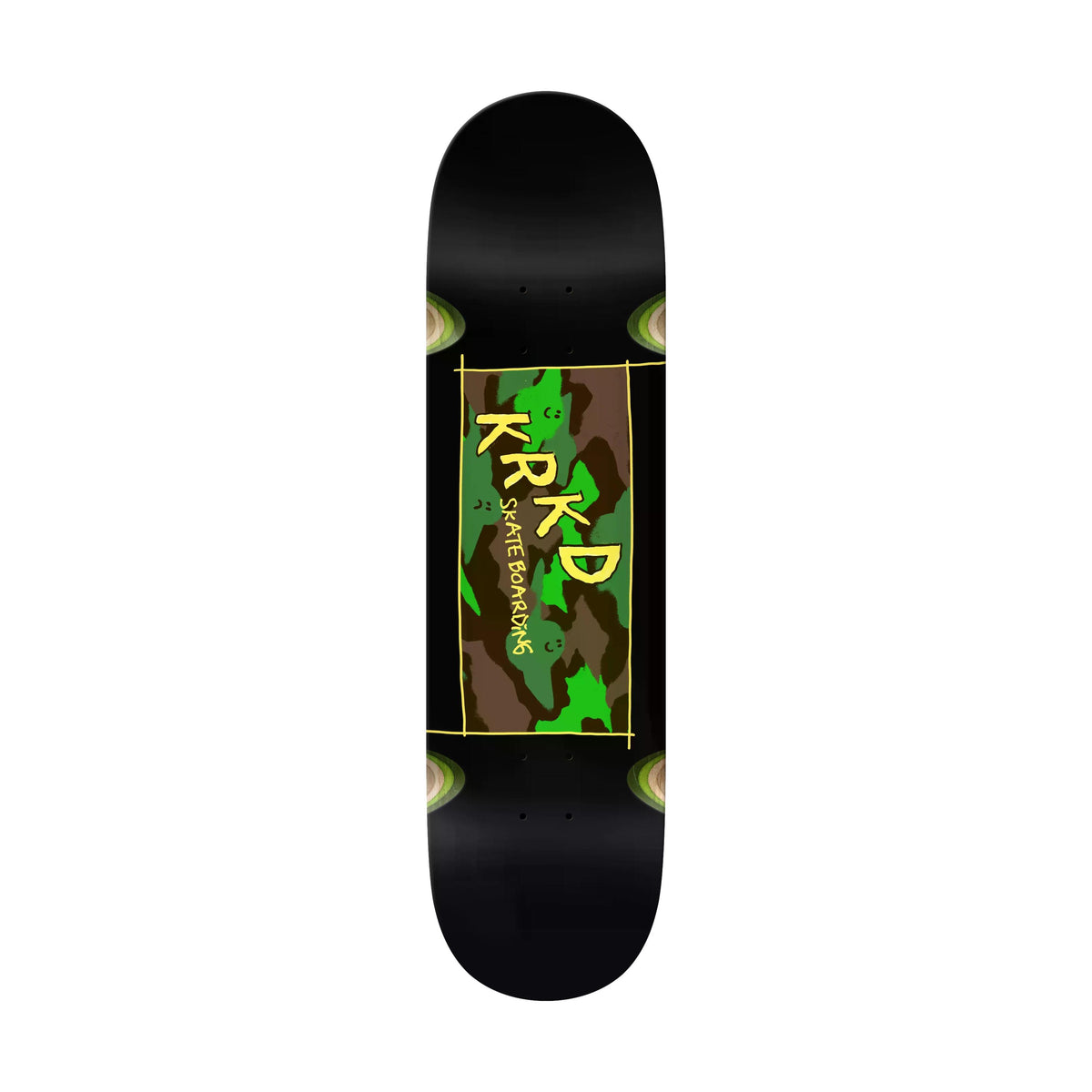 Krooked Team Kamo Black 9" Deck - Venue Skateboards