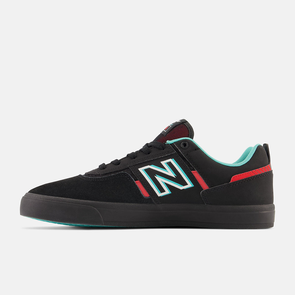 New Balance Foy 306 Black with Electric Red