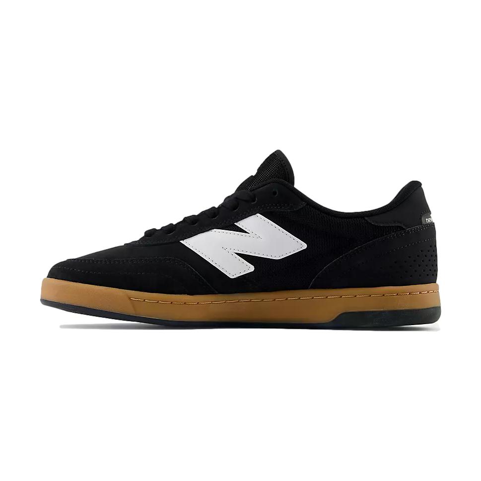 New Balance 440 V2 Low Black/White/Gum - Venue Skateboards
