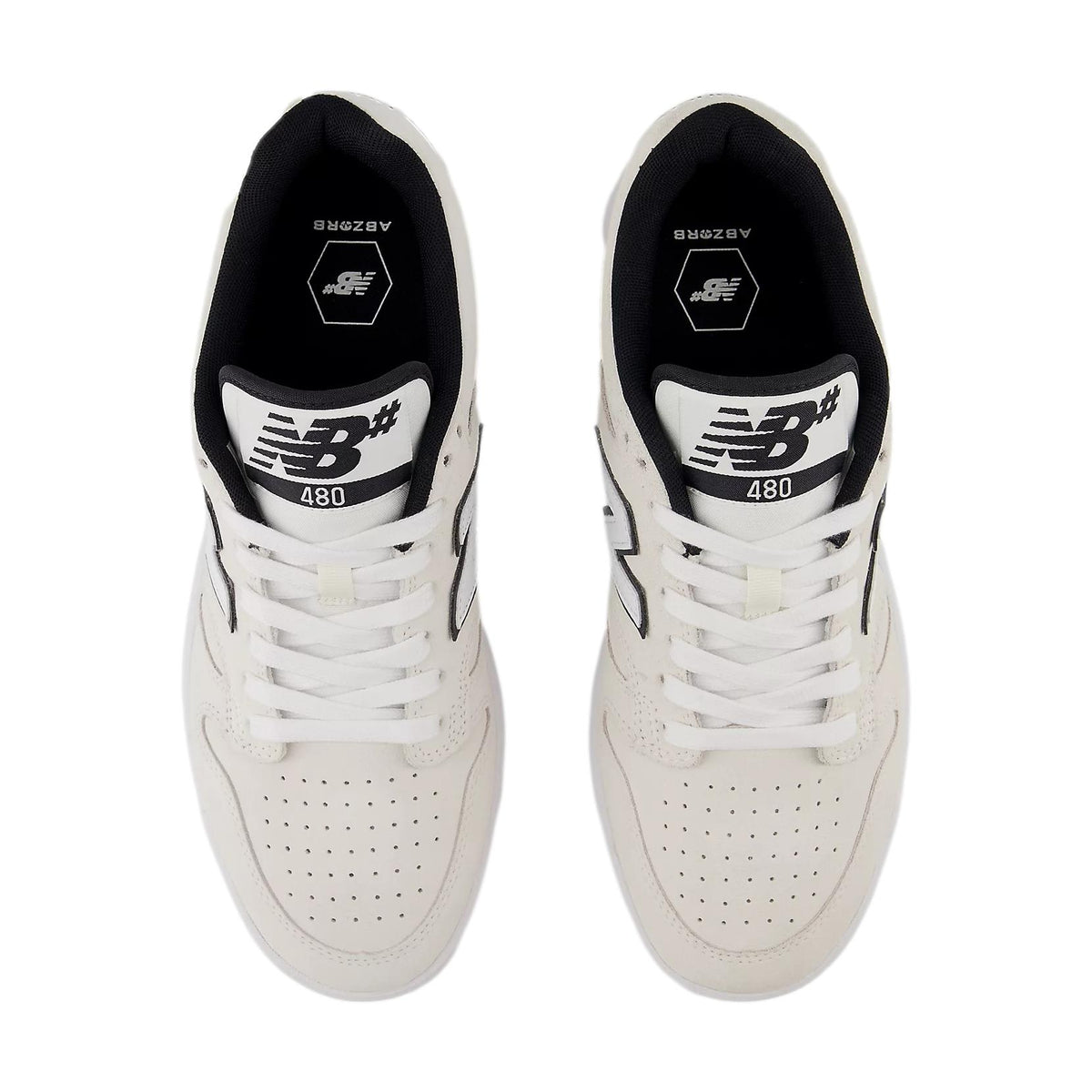 New Balance 480 Cream/White - Venue Skateboards