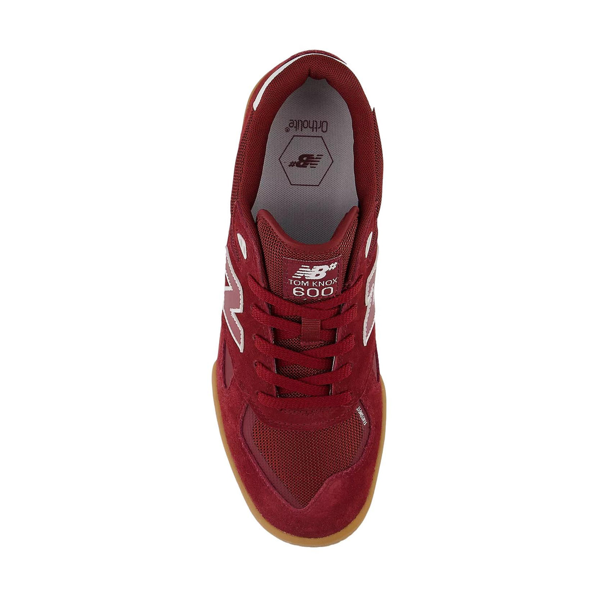 New Balance Knox 600 Burgundy/Gum - Venue Skateboards