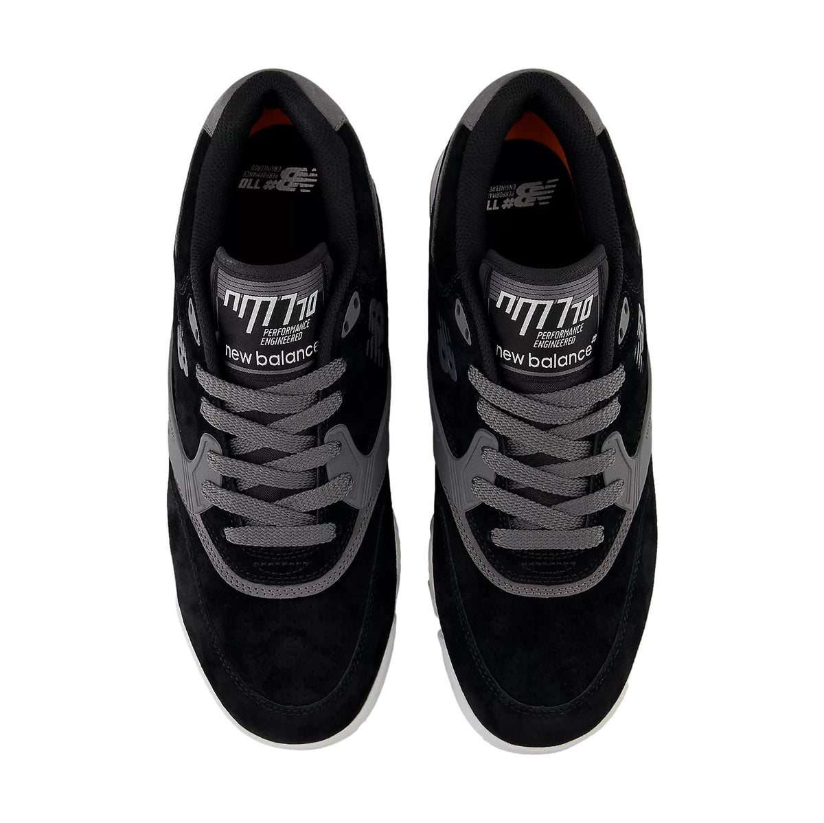 New Balance 770 Black with Grey - Venue Skateboards