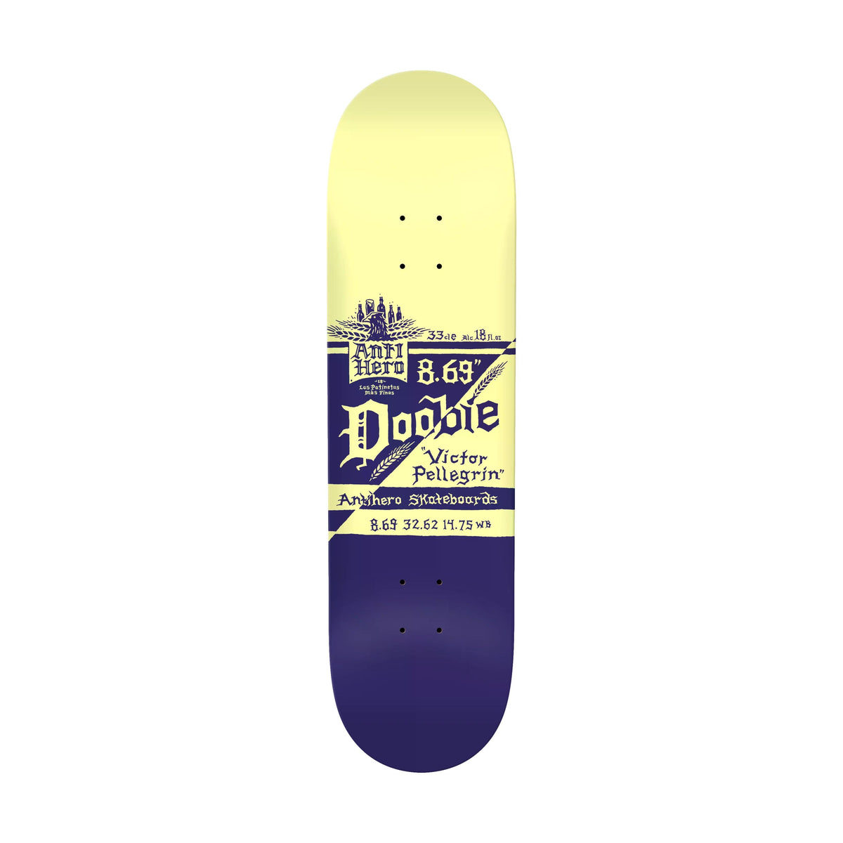 Anti Hero Doobie Mas Refrescos 8.69" Deck - Venue Skateboards