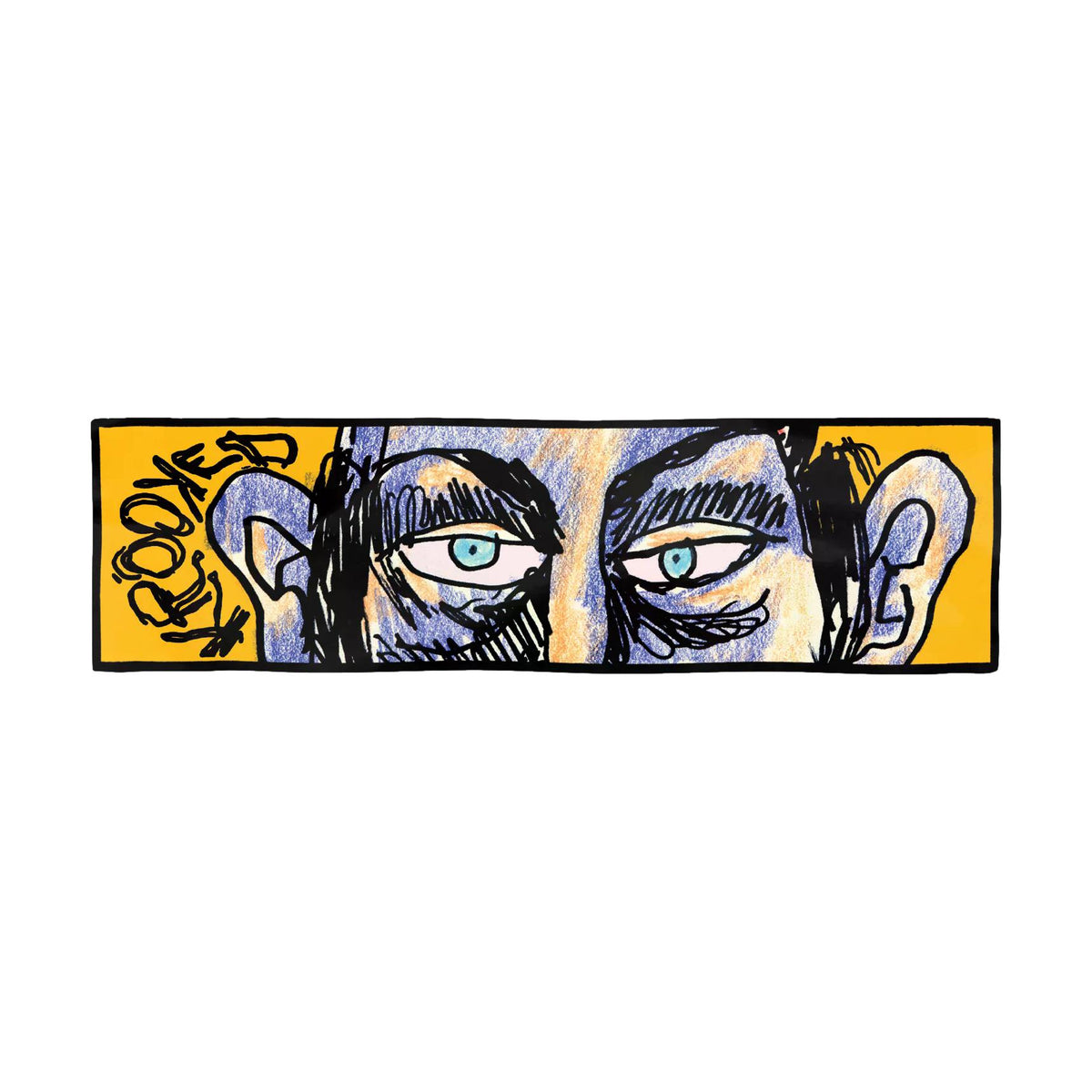 Krooked Watcher Sticker 7' - Venue Skateboards