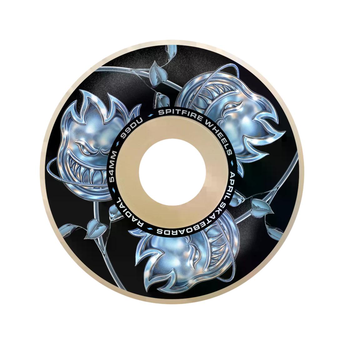 SF F499 SF X April Bighead Rose Radial 54mm Wheels - Venue Skateboards