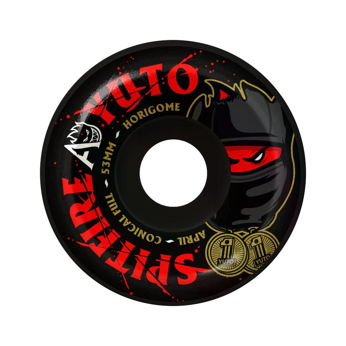 SF F499 SF X April Yuto Conical Full Black Wheels - Venue Skateboards