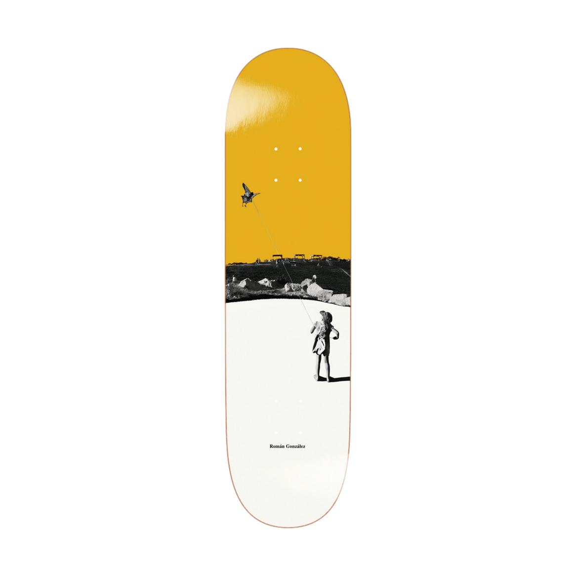 Polar ROMÁN GONZÁLEZ Kite Deck Yellow 8.125" - Venue Skateboards