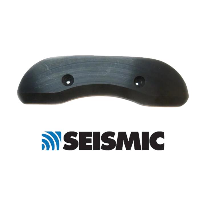 Seismic Skid Plate Old School Square Tail 146mm Black - Venue Skateboards