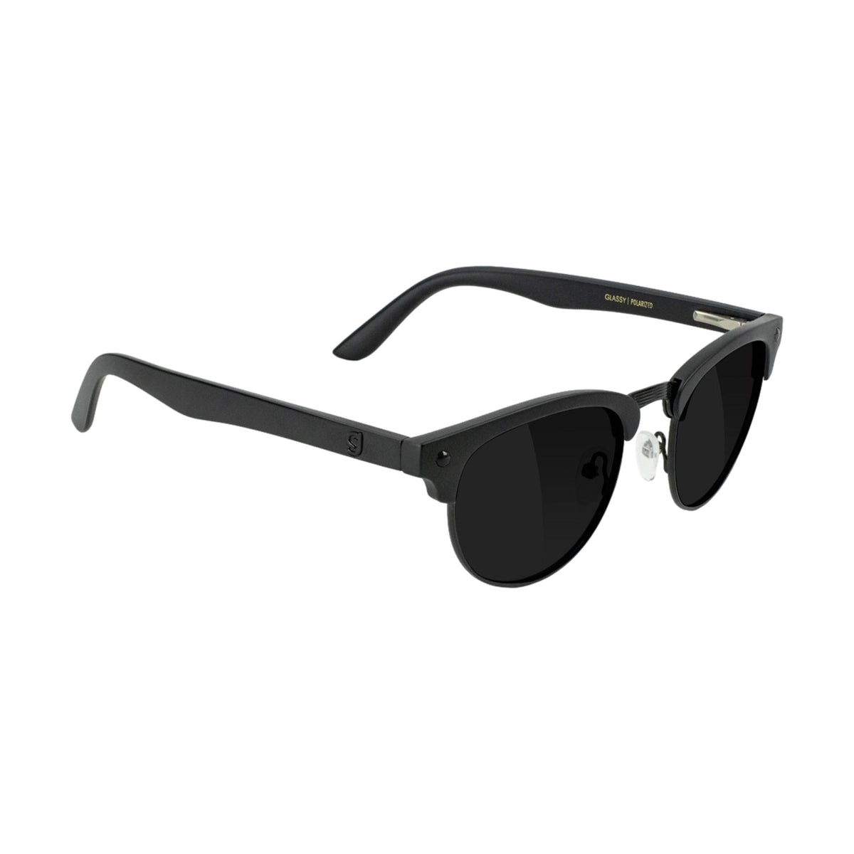 Glassy Morrison Premium Matte Black Polarized - Venue Skateboards