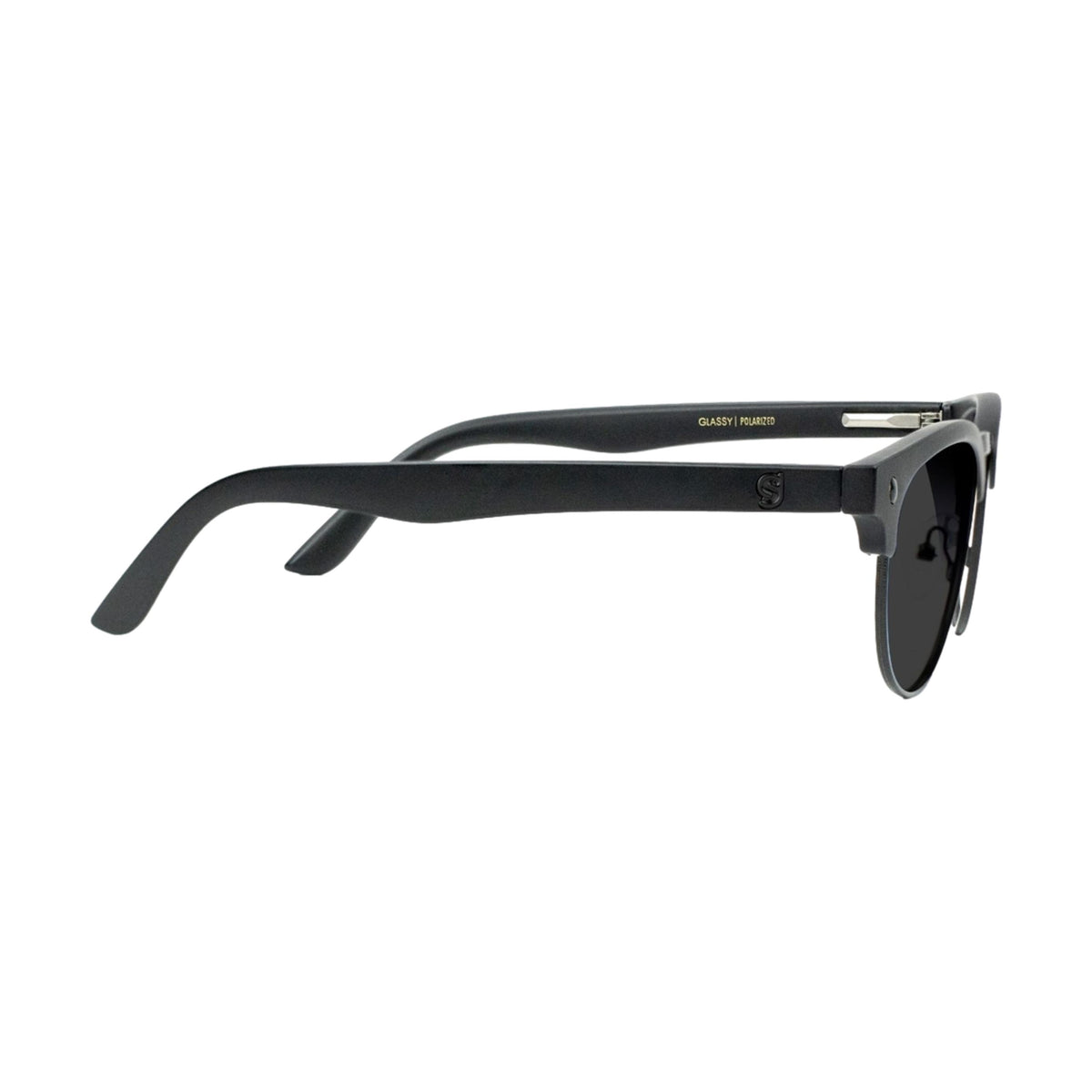 Glassy Morrison Premium Matte Black Polarized - Venue Skateboards