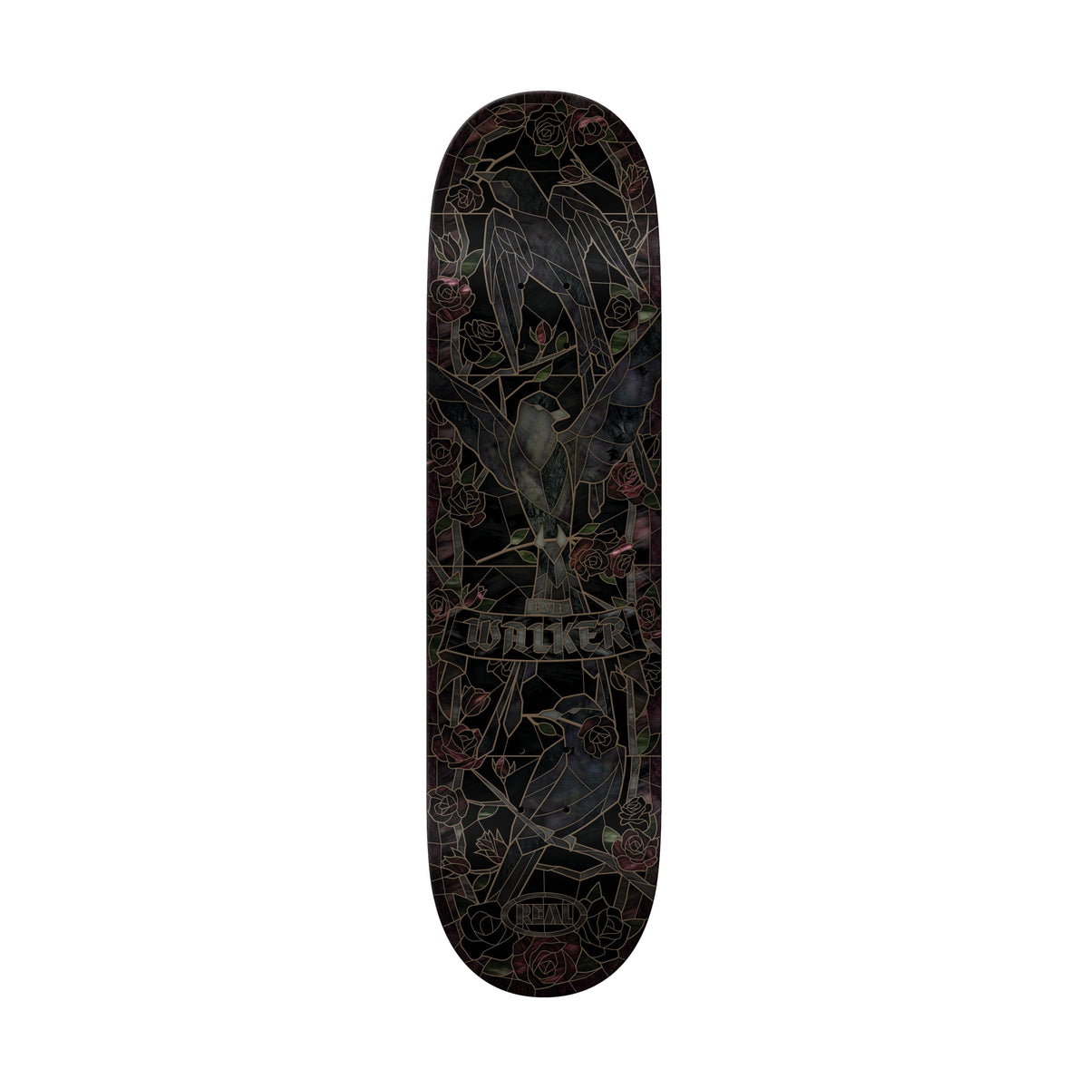 Real Kyle Black Sunday Cathedral 8.38" Deck - Venue Skateboards