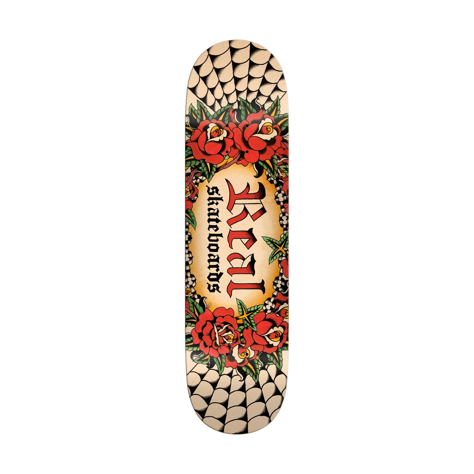 Real Team Oval By Harry 8.5" Deck - Venue Skateboards