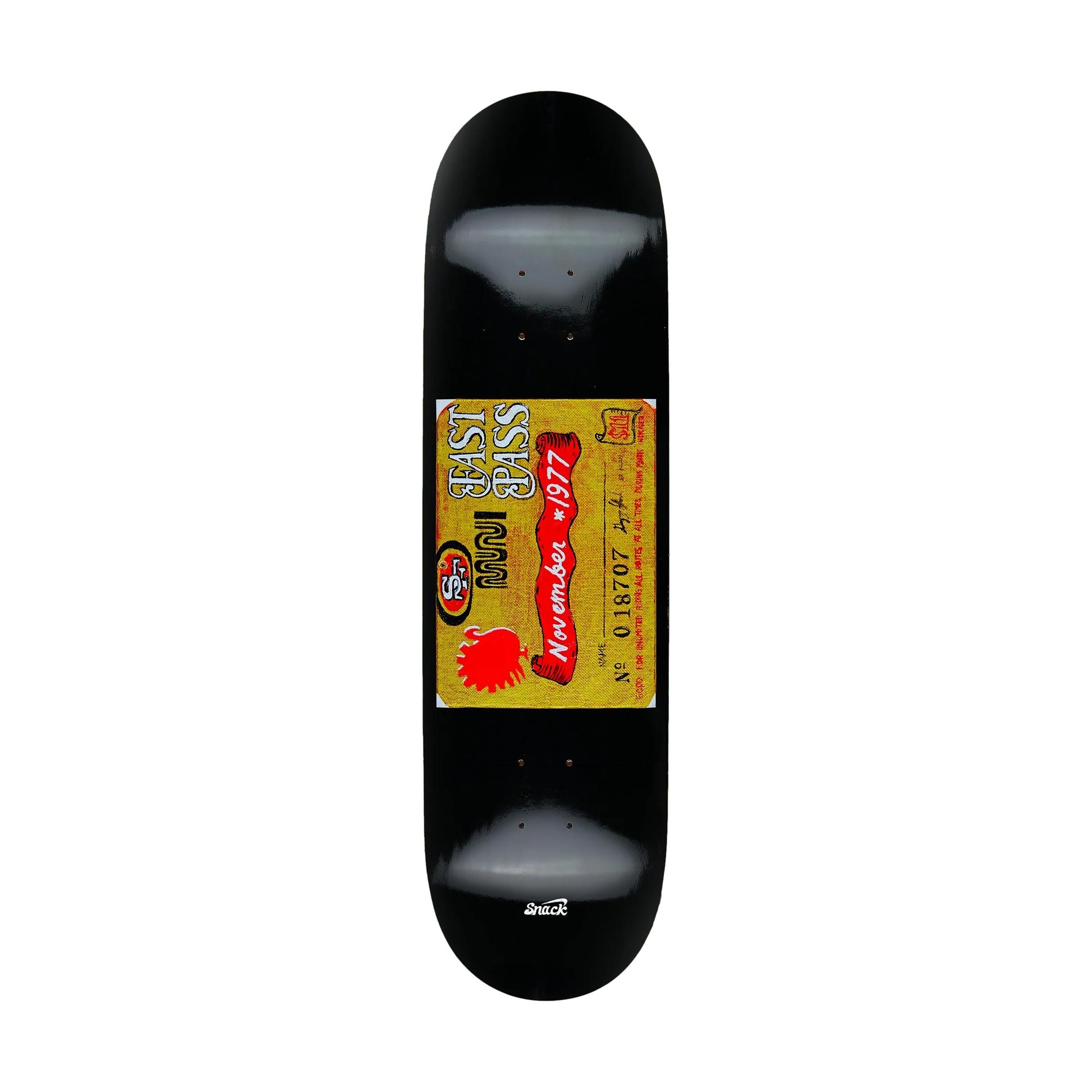 Snack Krebs Fast Pace November 1977 8.5" Deck - Venue Skateboards