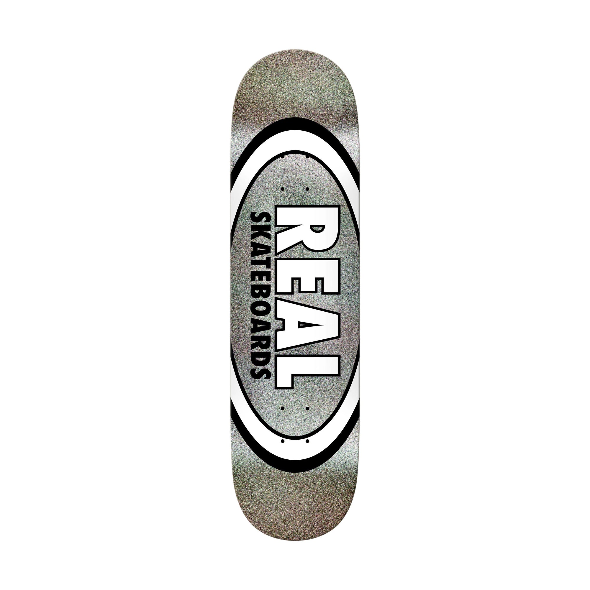 Real Easy Rider Oval Silver 8.25" Deck - Venue Skateboards