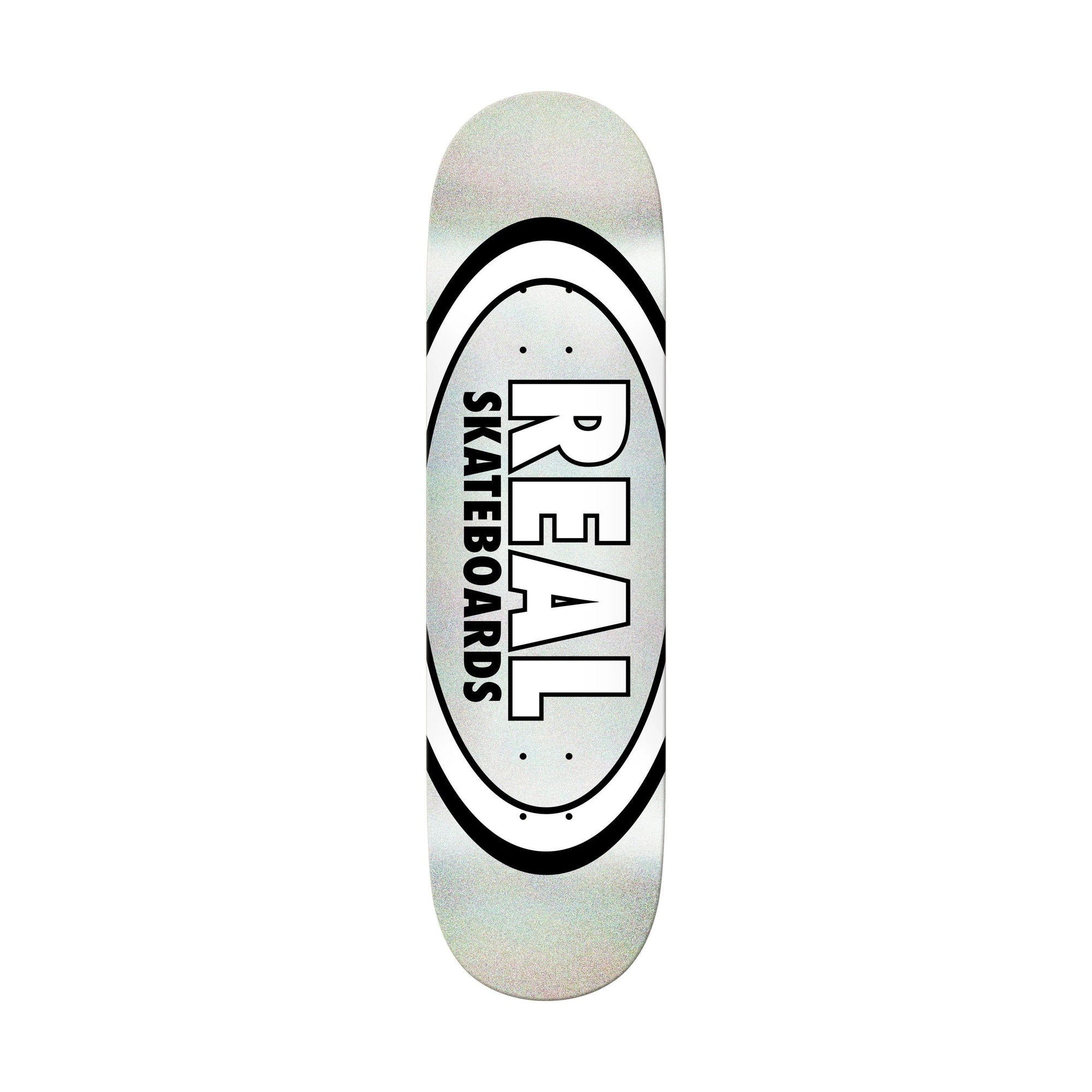 Real Easy Rider Oval Silver 8.5" Deck - Venue Skateboards