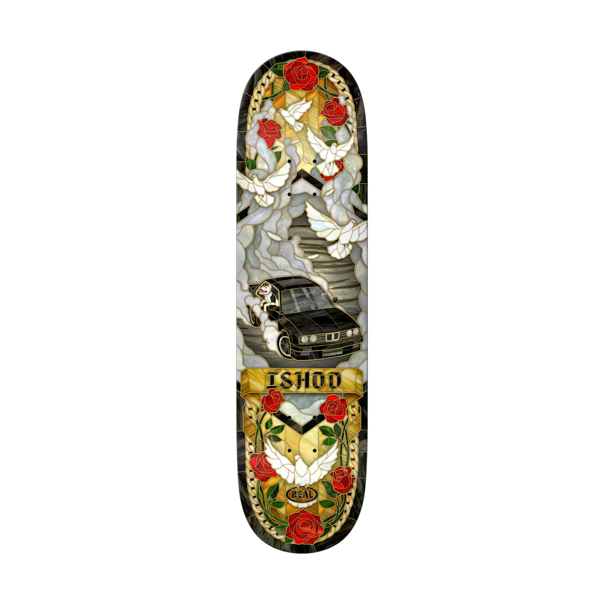 Real Ishod Cathedral TT 8.5" Deck - Venue Skateboards