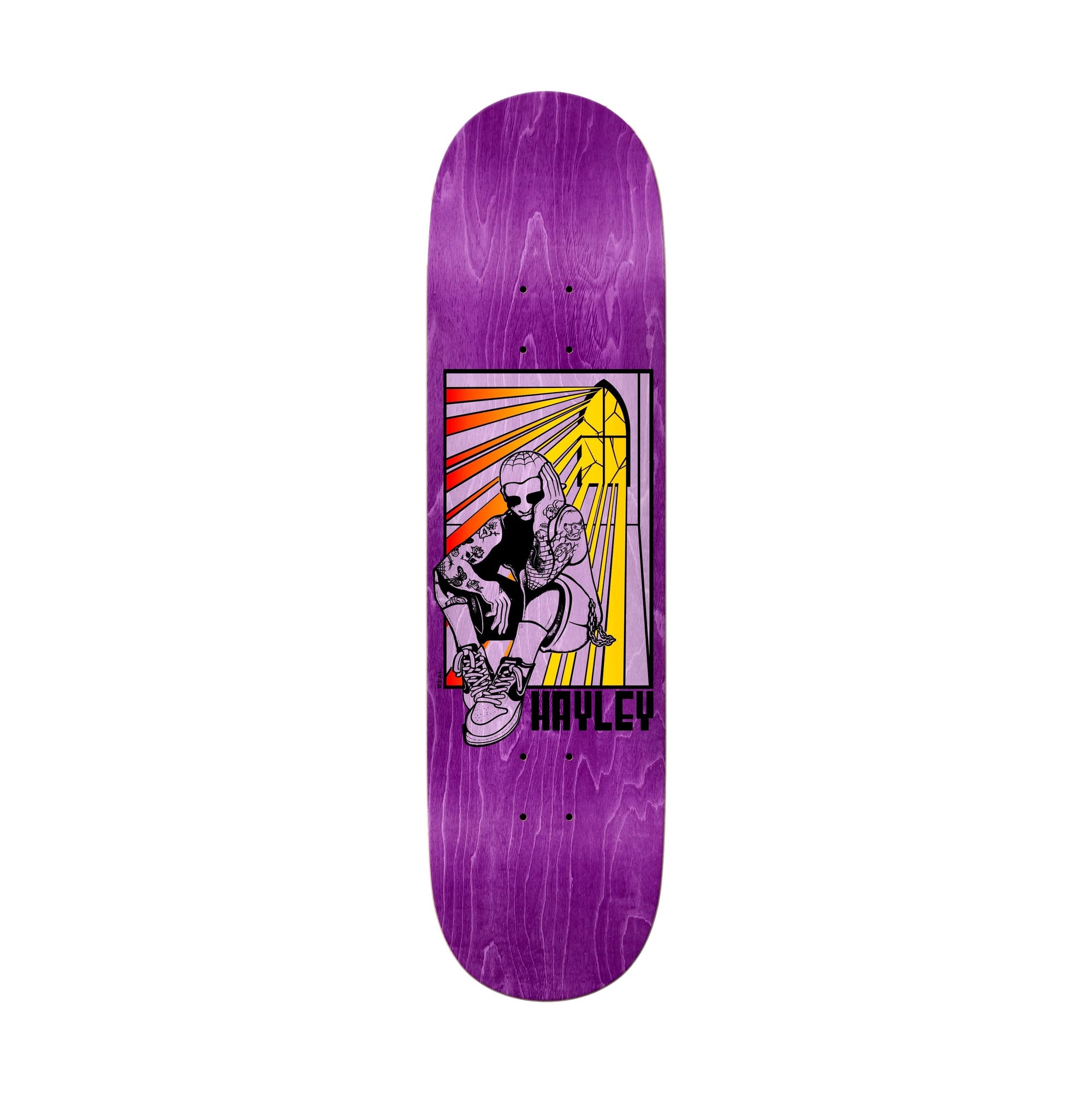 Real Hayley Stained 8.5" Deck - Venue Skateboards