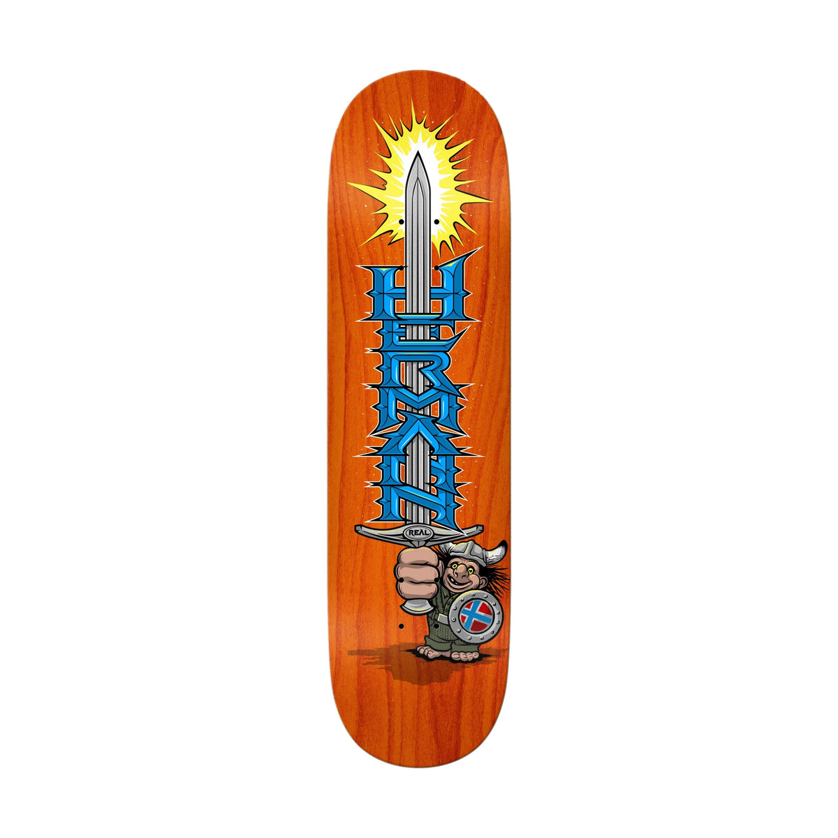Real Hermann Mighty TF 8.5" Deck - Venue Skateboards