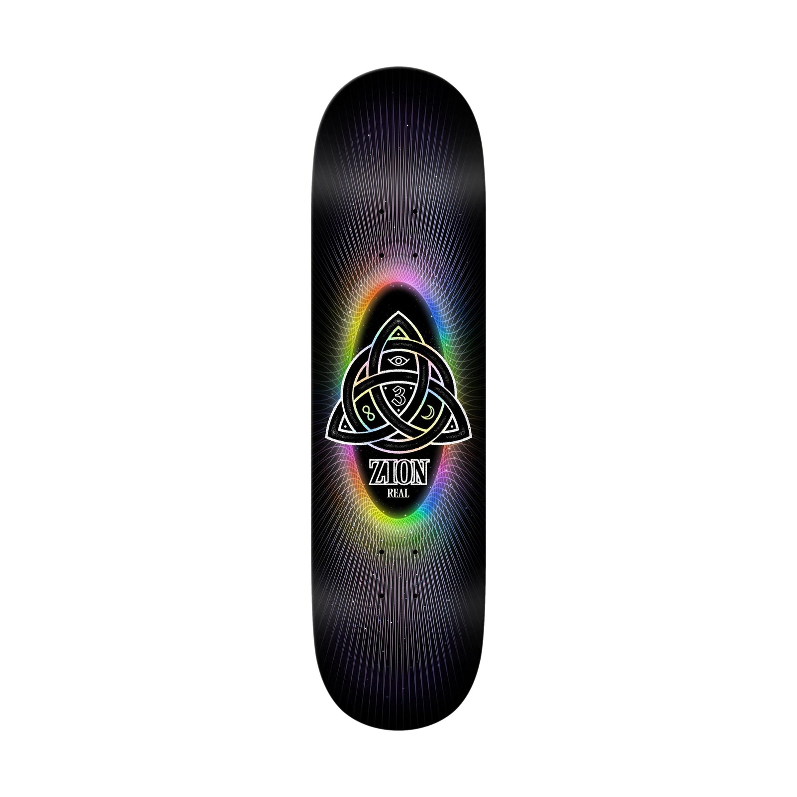 Real Zion Power of 3's EZ Rider 8.5" Deck - Venue Skateboards