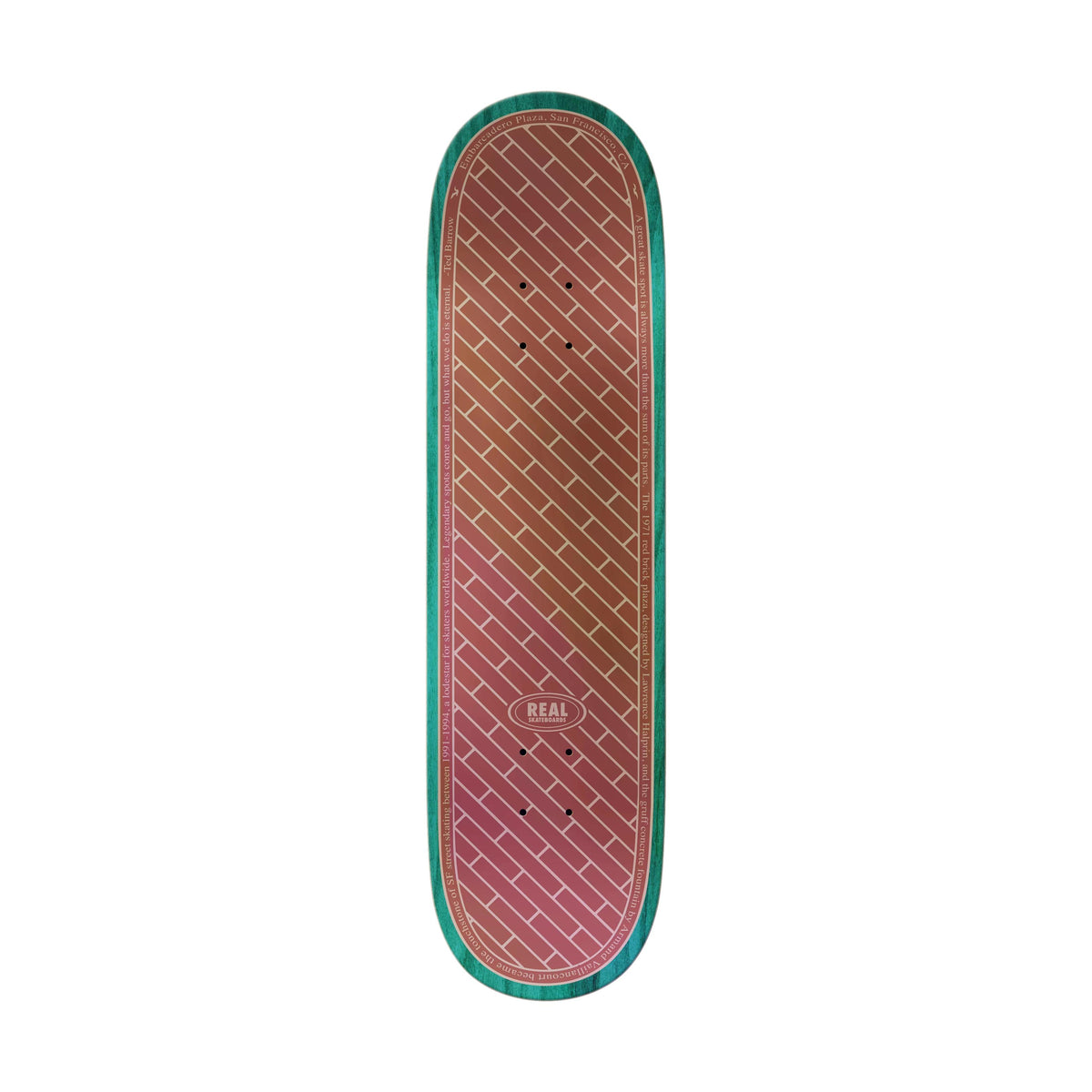 Real Team EMB 8.5" Deck - Venue Skateboards