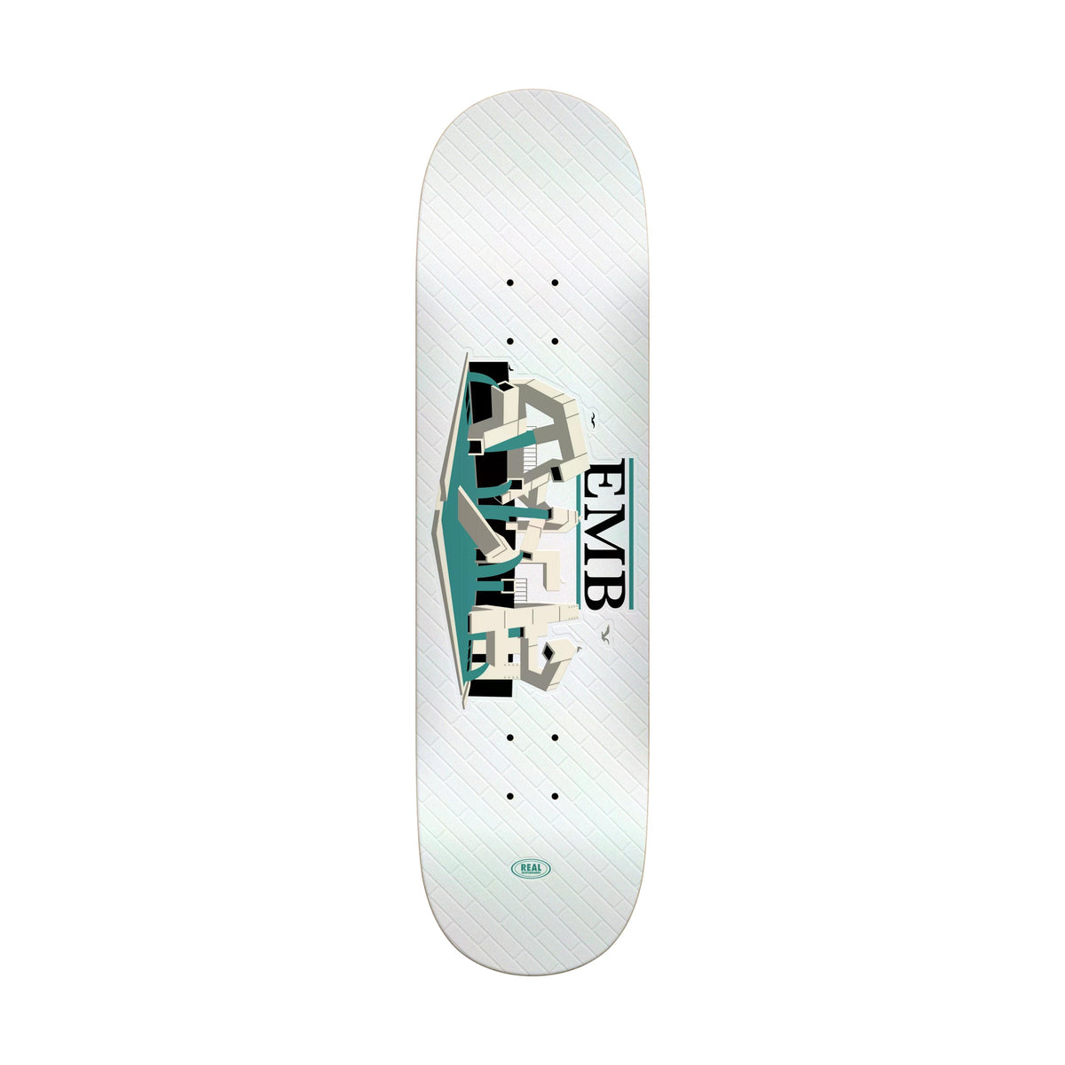 Real Team EMB 8.25" Deck - Venue Skateboards