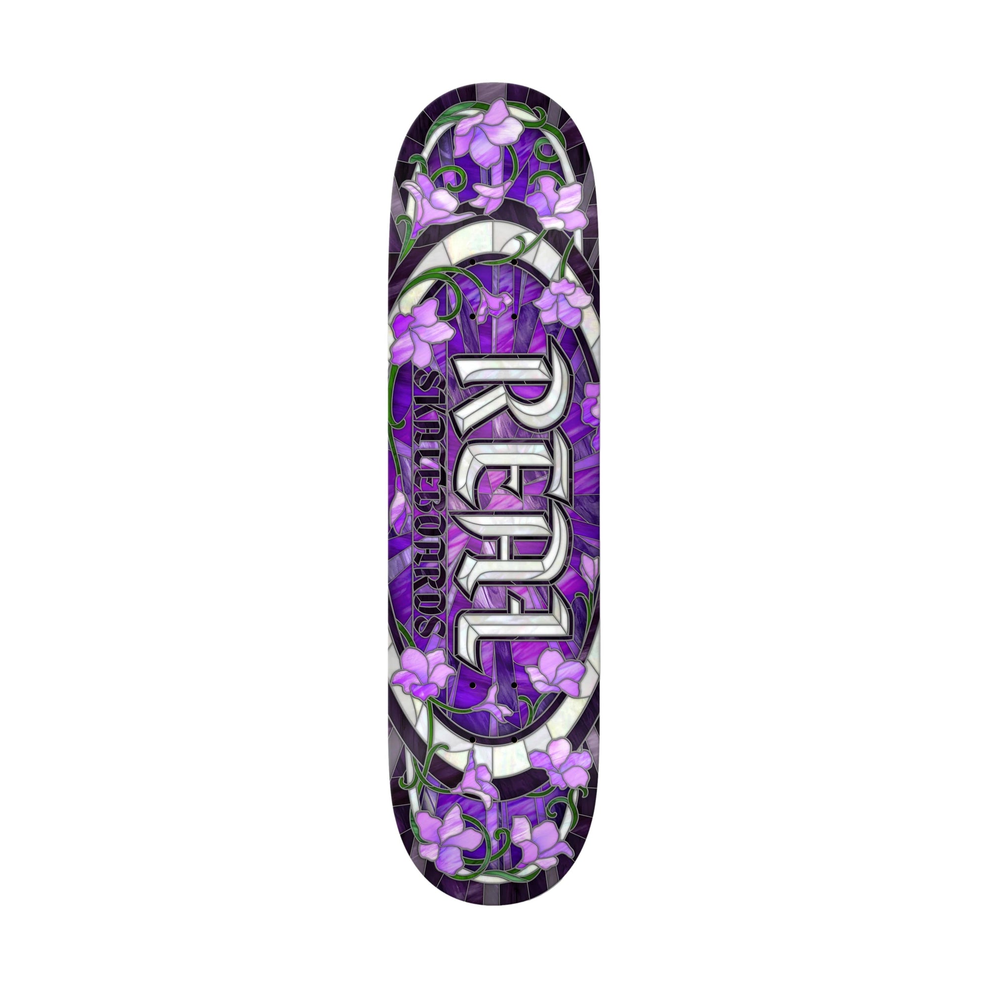Real Cathedral Purple 8.06" Deck - Venue Skateboards